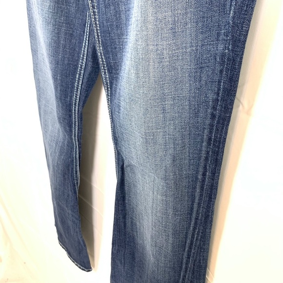 VIGOSS BOOT CUT Studded Distressed Stretch Jeans 5 - Picture 9 of 16